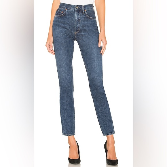 AGOLDE Remy High Rise Straight in Wink Size 30